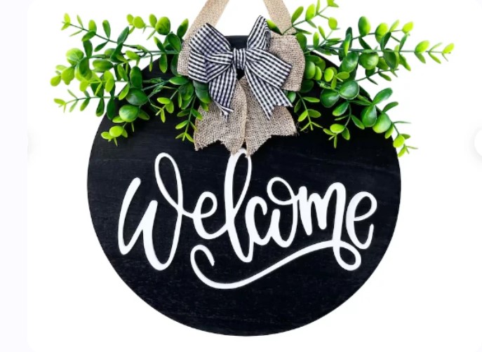 Welcome sign design 1